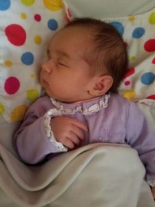 Tiffany Magnino Grygus and her husband Mike welcomed Emma Madeline on December 21. Big brother MJ just turned 2.