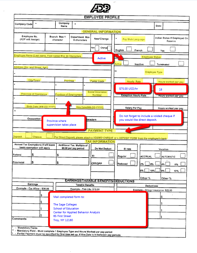 applied behavior analysis practicum supervisor resources and forms how to fill out bacb experience supervision form
