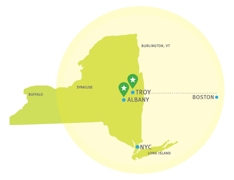 The Sage Colleges location in New York State