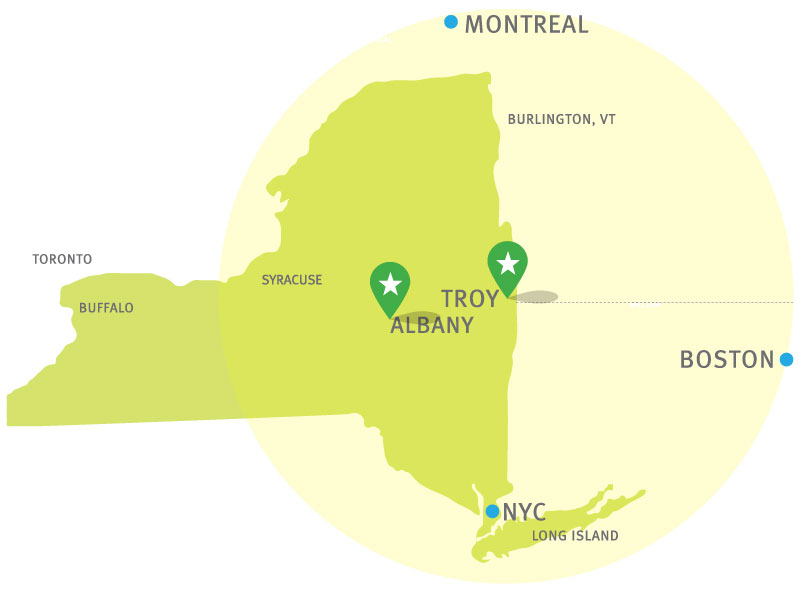The Sage Colleges location in New York State