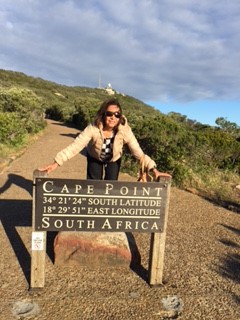 Manijeh Sabi in South Africa.