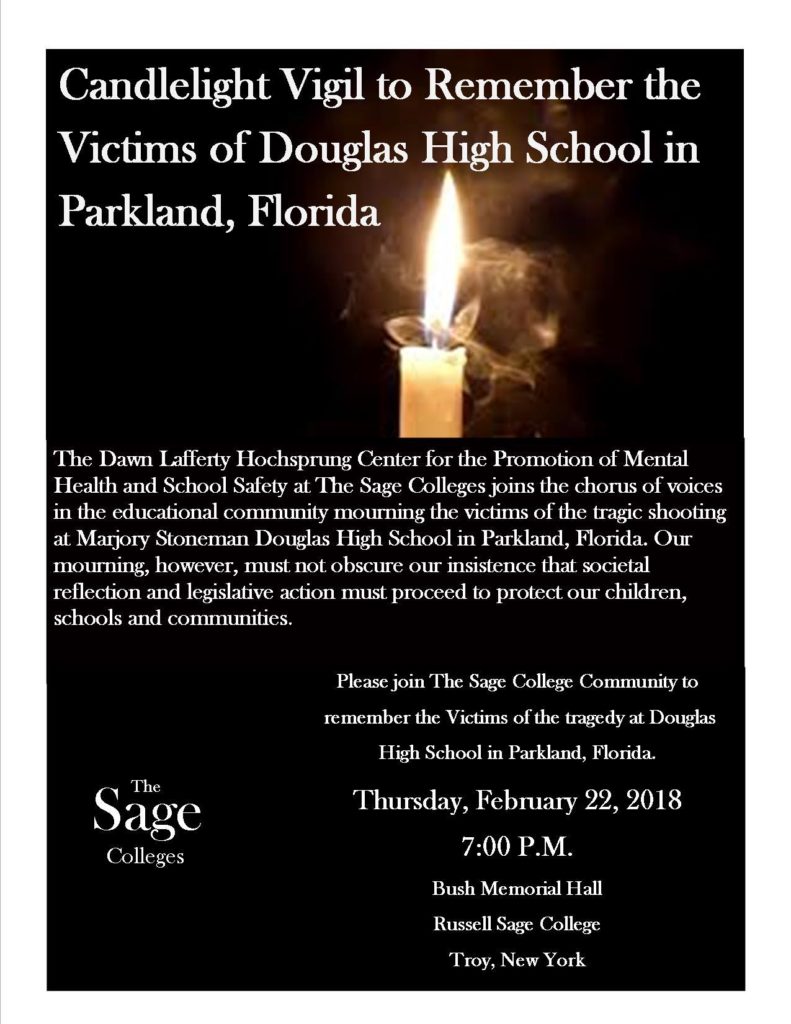 Hochsprung Candlelight Vigil Flyer