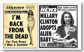 "fake" story headlines