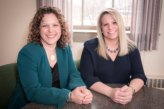 Dayna Maniccia and Janel Leone
