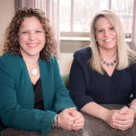 Dayna Maniccia, left, and Janel Leone, right
