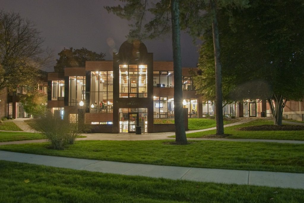 Kahl Campus Center (Night) - Albany