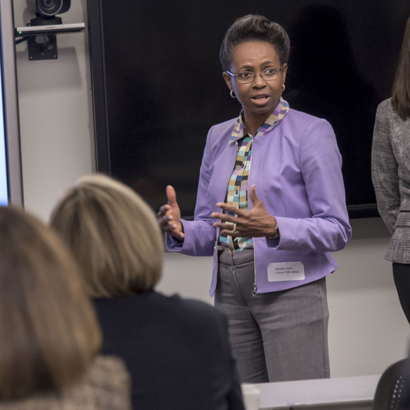 Doctor of Education candidate presents research