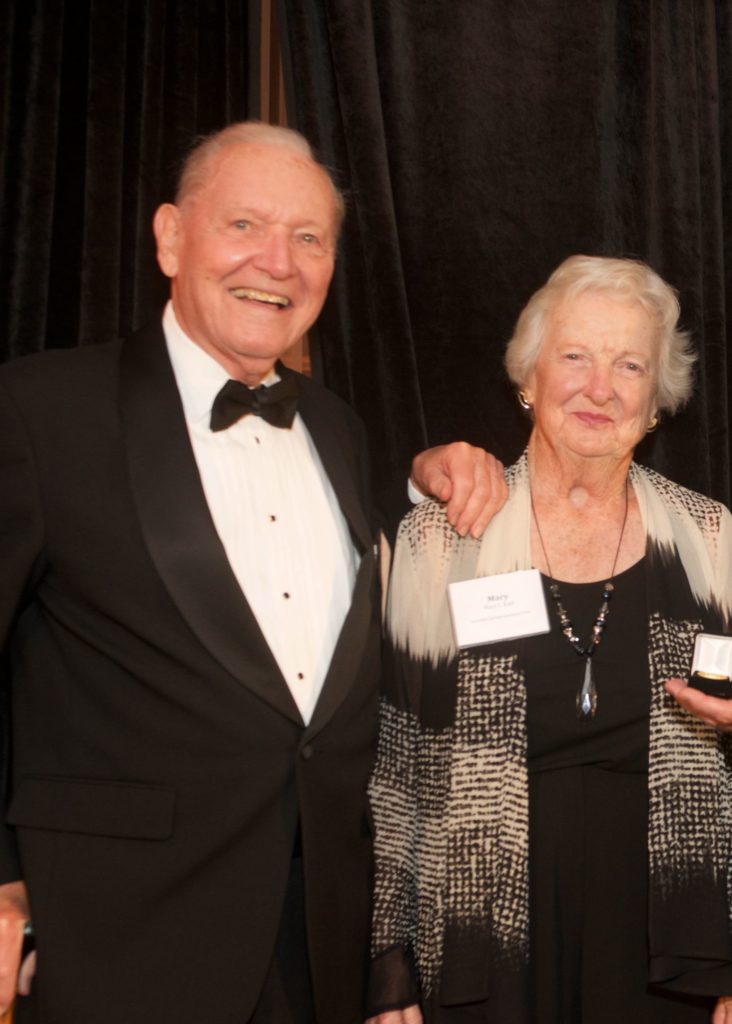 Former Russell Sage College President Bill Kahl and his wife Mary Kahl
