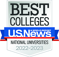 U.S. News and World Report National University Badge