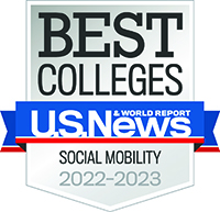 U.S. News and World Report Social Mobility Badge