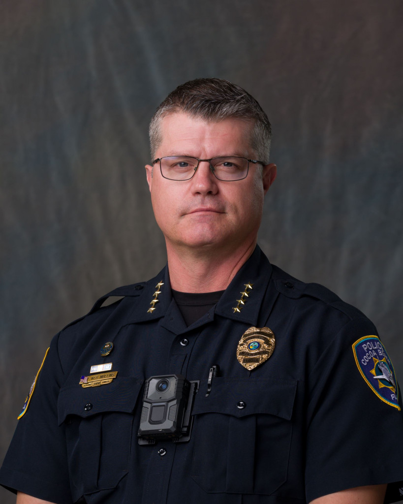 Chief Wes Mullins, Cocoa Beach, FL Police Dept.