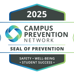 Badge for the Campus Prevention Network Seal of Prevention for 2025