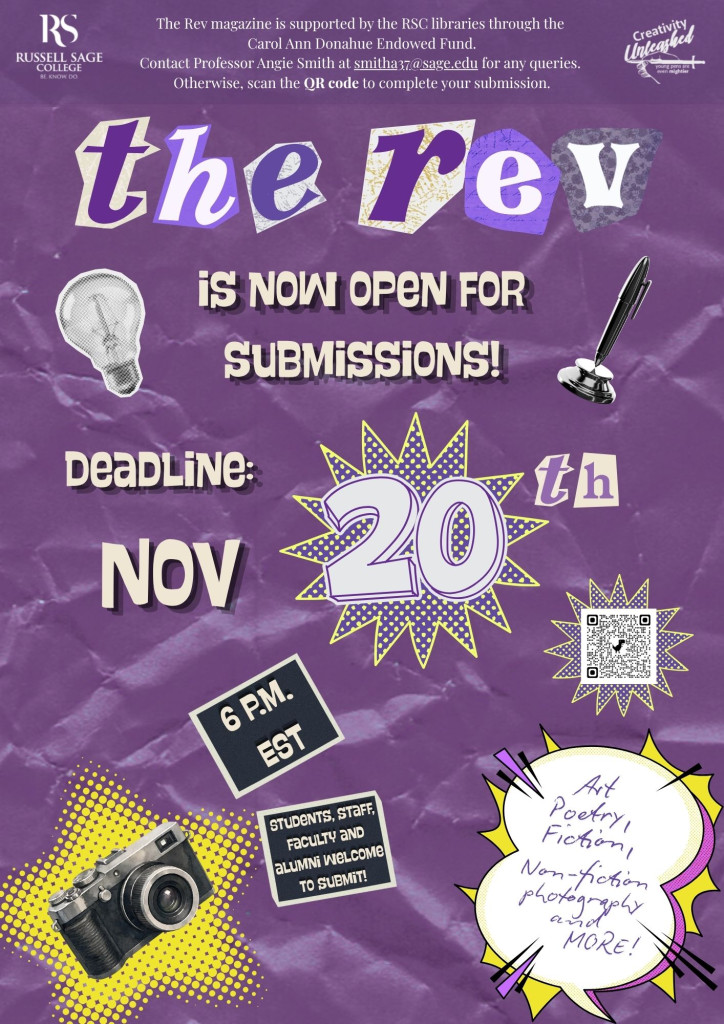 The Rev is now open for submissions, deadline on November 20, 2026